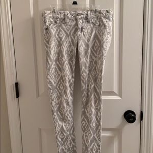 Printed Skinny Pants